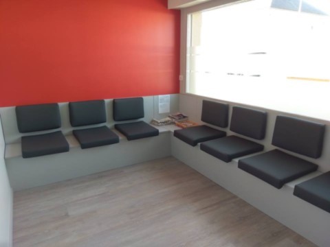 Réalisation d'une salle d'attente